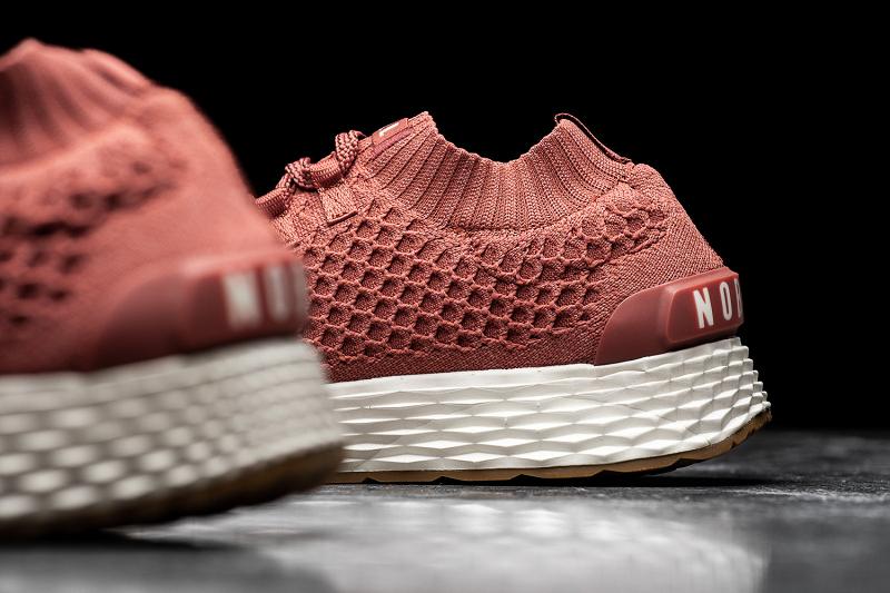 Women's Nobull Redwood Knit Running Shoes Red | SG T2732C
